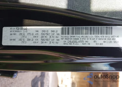 2016 Jeep Wrangler Unlimited Black Bear from USA, damaged, VIN 1C4BJWDG6GL147979